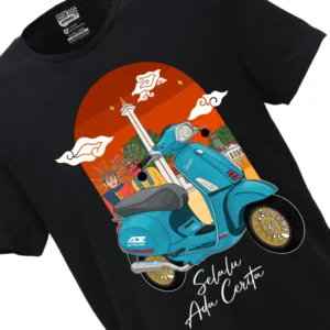 Auto Dazzling Apparel Kaos Vespa - Gambar 3