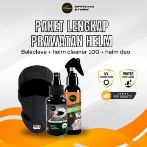 Paket Bundling Masker Balaclava Helm Cleaner 100ml dan Helm Deo - Gambar 3