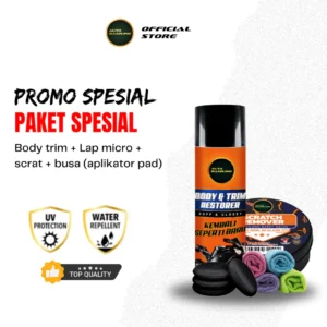 Paket Bundling Body Trim dan Scratch Remover