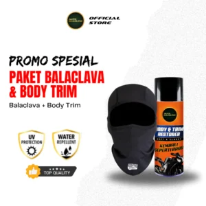 Bundling Body Trim dan Masker Balaclava