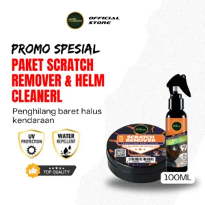 Bundling Scratch Remover dan Helm Cleaner 100ml