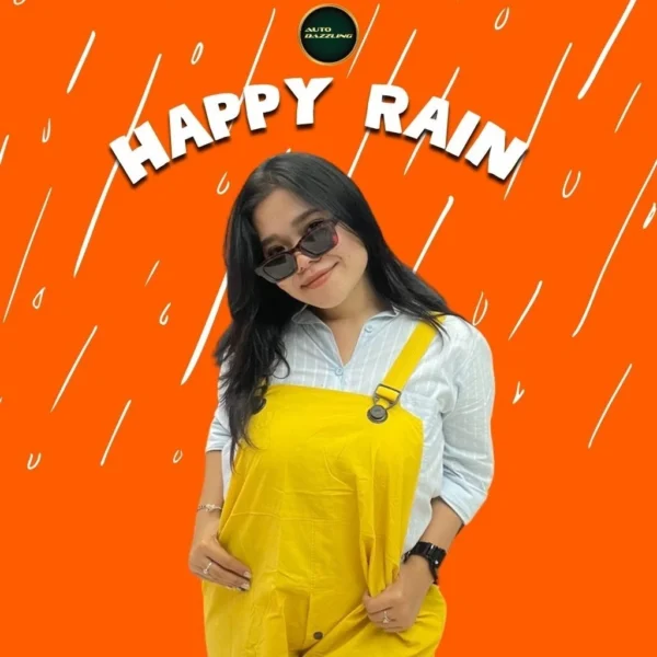 Auto Dazzling Jas Hujan Pria Wanita Mantel Unik Jumpsuit Raincoat Tebal Terlaris 1