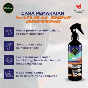 Auto Dazzling Natural Shine 250 ML - Gambar 4