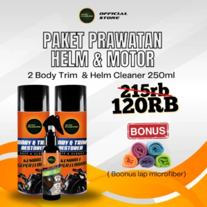 Paket Bundling Body Trim dan Helm Cleaner - Gambar 2
