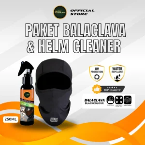 Paket Bundling Masker Balaclava dan Helm Cleaner 100ml - Gambar 2
