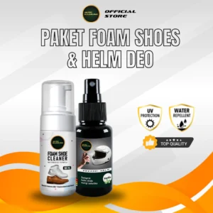Bundling Foam Shoes Cleaner dan Helm Deo - Gambar 2