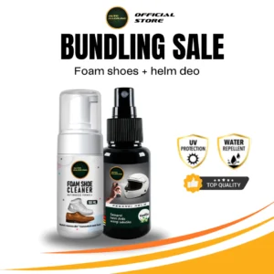 Bundling Foam Shoes Cleaner dan Helm Deo - Gambar 3
