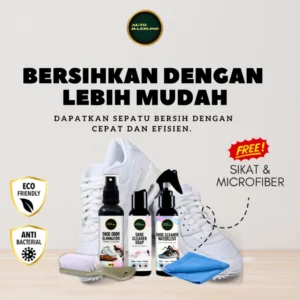 Paket Pembersih Sepatu Bonus Brush - Gambar 2