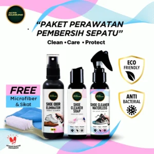 Paket Pembersih Sepatu Bonus Brush - Gambar 3