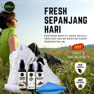 Paket Pembersih Sepatu Bonus Brush - Gambar 4