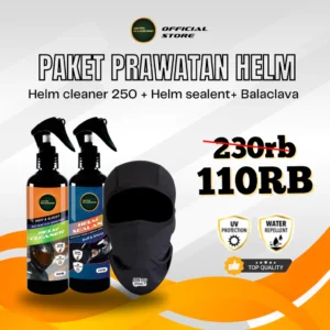 Special Bundling Masker Balaclava Helm Cleaner 250 ml dan Helm Sealent - Gambar 2