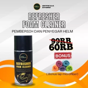 Auto Dazzling Refresher Foam Helm Cleaner - Gambar 3